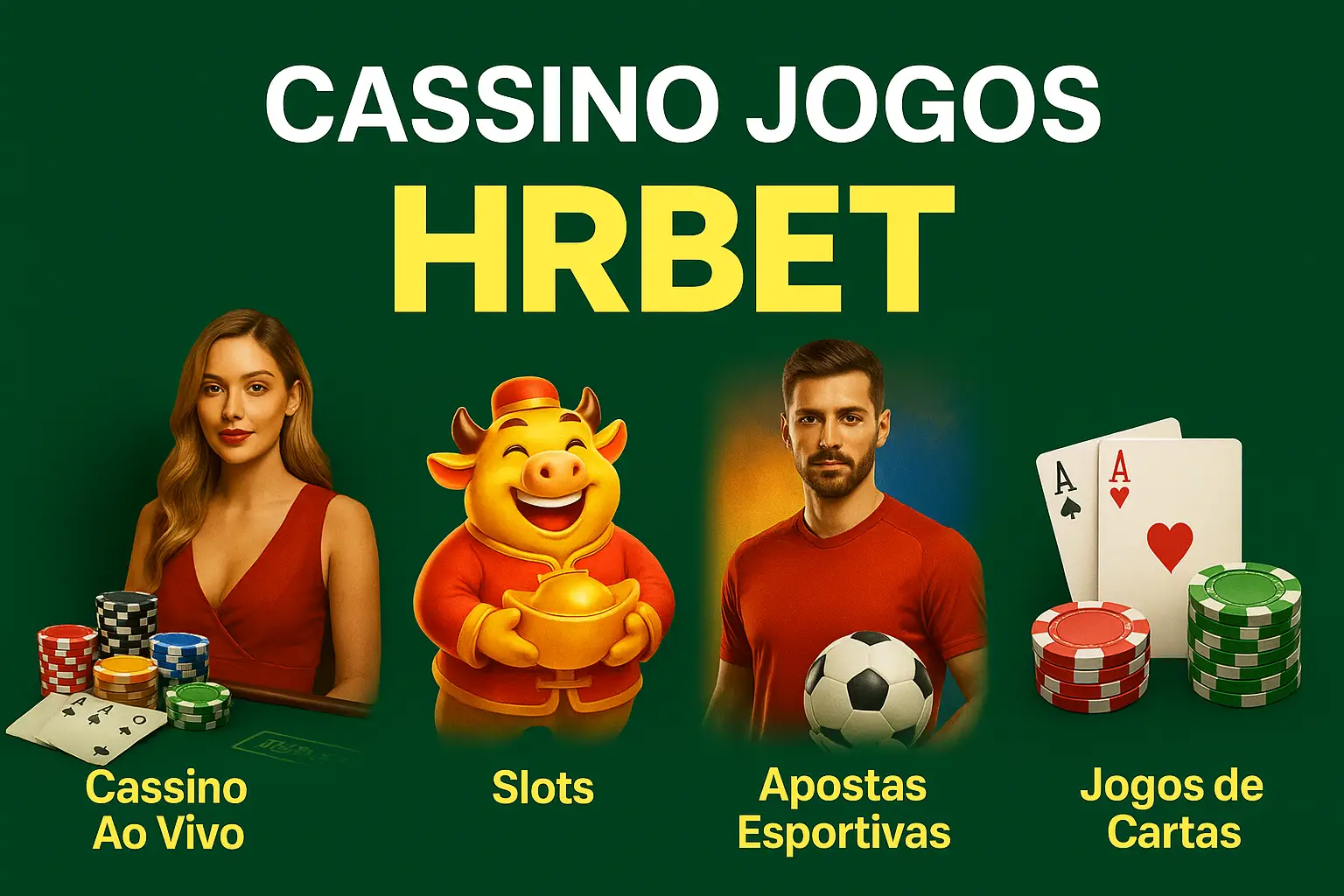 Jogos de cassino online HRBET