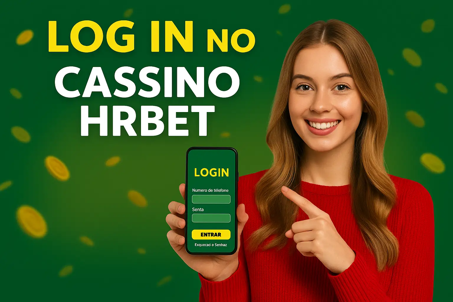 Criar uma nova Conta no plataforma HRBET